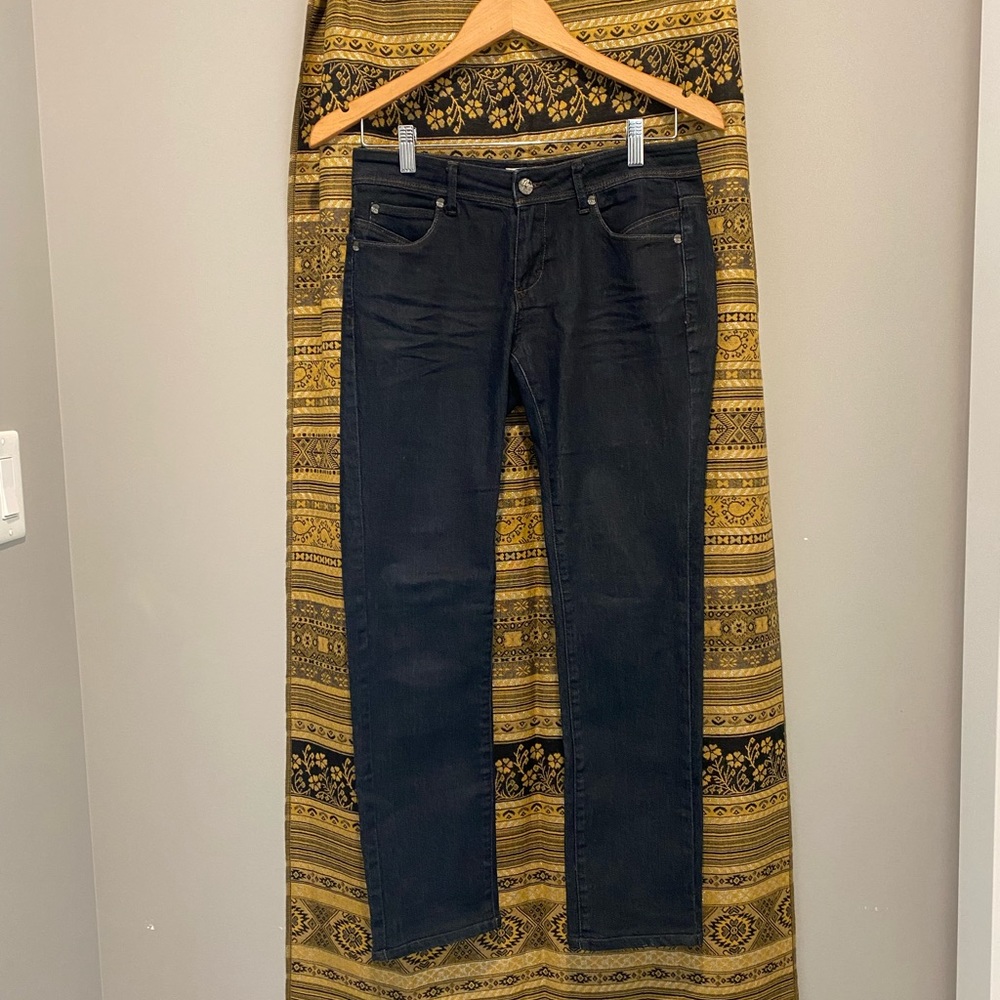 BALENO Brand Skinny Jeans in Dark Blue Wash - Light Stretch, Waist 29